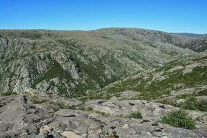 quebrada del condorito nazionale parco, cordova Provincia, argentina foto