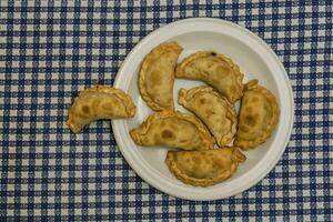 tradizionale argentino cucina, empanadas foto