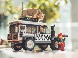 varsavia 2020 - minifigure lego su safari foto