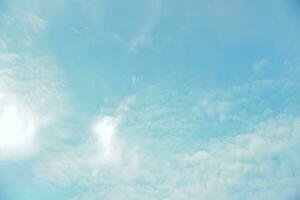 naturale cielo bellissimo blu e bianca struttura sfondo foto