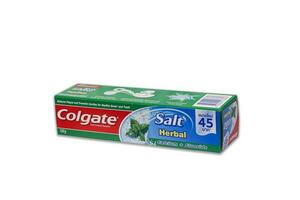 Ubon ratchathani, thailandia-nov 04, 2020 colgate è un' marca di dentifricio sale erbaceo calcio e fluoruro prodotta di colgate-palmolive. foto