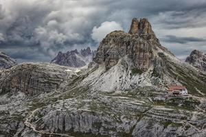 paesaggio delle dolomiti un patrimonio mondiale dell'unesco in alto adige, italia