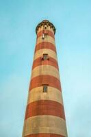 farol de aveiro. faro nel il costa di Aveiro, Portogallo. foto