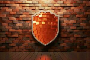 firewall sicurezza. creare ai foto