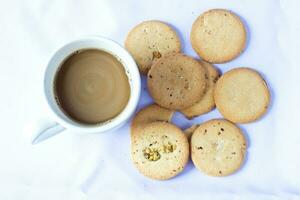 caffè e arachide biscotti foto