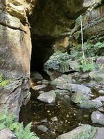 mille dollari canyon camminare katoomba NSW foto