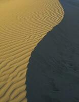 sabbia dune nel pampa, argentina foto