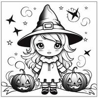 pagine da colorare di halloween foto