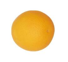 frutta arancione isolata su bianco foto