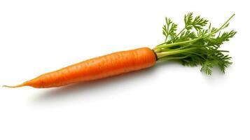 foto di carota isolato su bianca sfondo