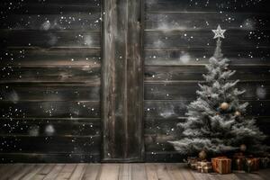 sfondo della decorazione dell'albero di natale foto