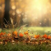 sfondo di foglie d'autunno foto