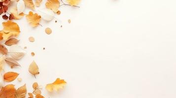 autunno minimalista beige sfondo foto