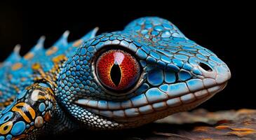 un' blu serpente naturale sfondo foto