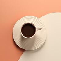 minimalista caffè sfondo foto