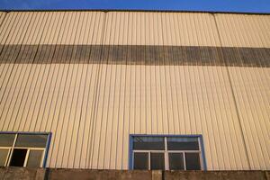 industriale magazzino acciaio recinto struttura sfondo sfondo foto