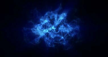 astratto blu energia magico onde raggiante sfondo foto