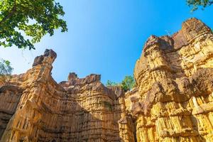 pha chor o il grand canyon chiangmai nel parco nazionale di mae wang, chiang mai, thailandia