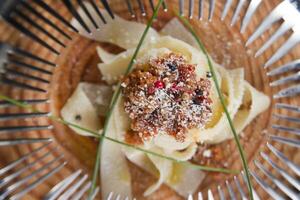 pappardelle al ragù foto