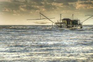 costruzione per pesca foto