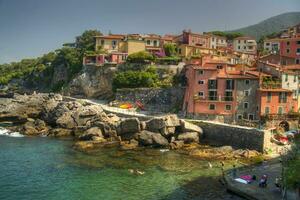 villaggio di tellaro Italia foto