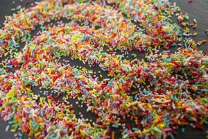 zucchero colorato palle foto