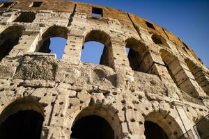 costruttivo dettagli di il colosseo foto