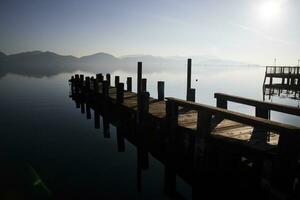 lago massaciuccoli nel versilia foto