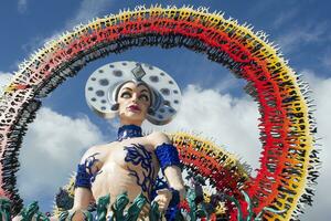 particolare carnevale di viareggio foto