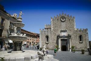 il Cattedrale di taormina sicilia Italia foto