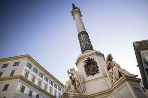 colonna di il immacolato Roma Italia foto