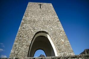 monumento dedito per il memoria di il vittime di il sant Anna di stazzema massacro foto