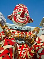 dettagli di il maschere di il carnevale di viareggio foto