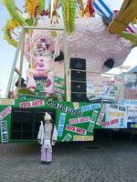 dettagli di il maschere di il carnevale di viareggio foto