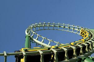 divertimento parco rullo sottobicchiere foto