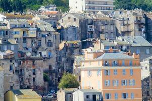 fotografico Visualizza di il città di bastia Francia foto