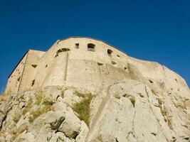 antico fortezza a giglio isola foto