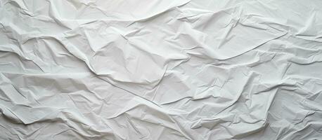 bianca carta con un' rugosa grunge struttura come suo sfondo foto