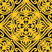 retrò geometrico modello nel ripetere. tessuto Stampa. damasco stile senza soluzione di continuità modello sfondo, mosaico ornamento, Vintage ▾ stile. design per stampe su tessuti foto