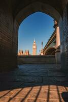 grande Ben e Westminster ponte nel Londra foto