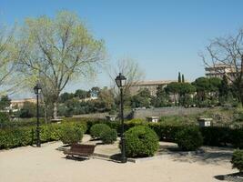 la città vecchia di toledo in spagna foto