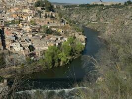 la città vecchia di toledo in spagna foto