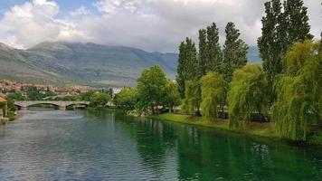 paesaggio a trebinje, bosnia ed erzegovina foto