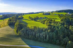 pittoresco scenario. un Immagine di un' colorato paesaggio nel Baden Württemberg, Germania foto