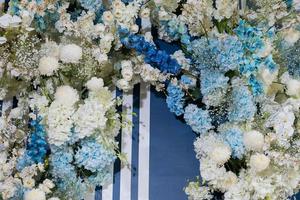 sfondo del matrimonio, decorazione floreale