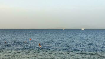 rosso mare nel estate, Egitto sfondo foto