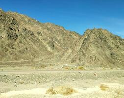 sinai montagne, colline e deserto foto