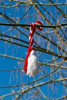 martire tradizionale decorazione per il giorno di baba marta foto