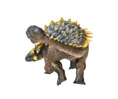 Ankylosaurus dinosauro , isolato sfondo foto