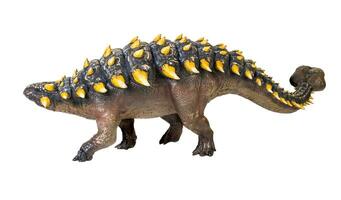 Ankylosaurus dinosauro , isolato sfondo foto